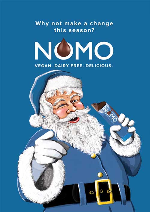 Nomo Christmas campaign Illustrator Portfoilio Illustration Artist